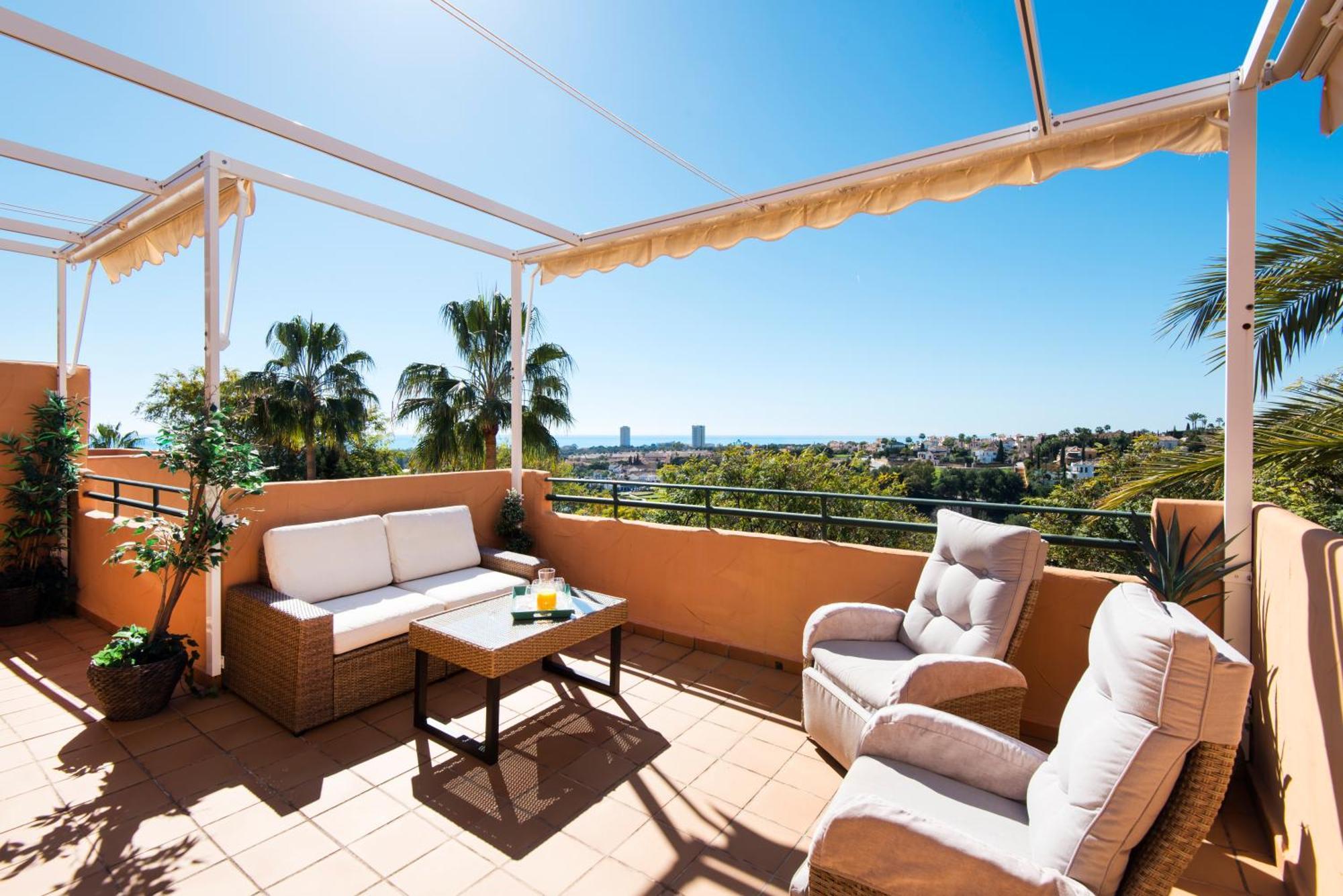 Rentandhomes Penthouse Elviria Golf Marbella Ngoại thất bức ảnh