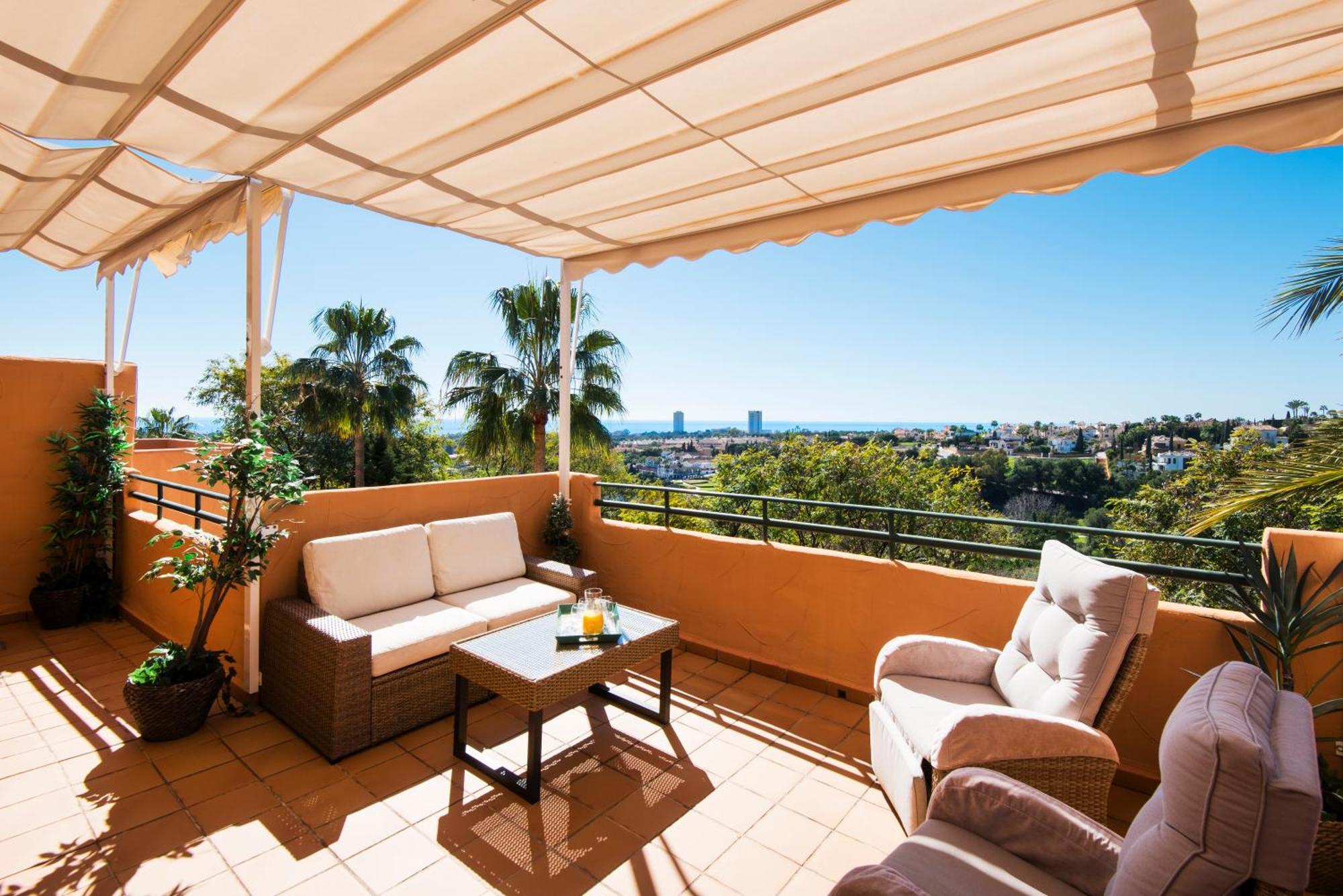 Rentandhomes Penthouse Elviria Golf Marbella Ngoại thất bức ảnh